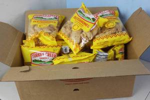lot 298 image: Case of 12 Bags of Turkey Creek Original Chicharrones Best By 3022023