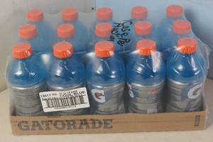 lot 325 image: 15 Bottles Gatorade Cool Blue