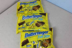 lot 387 image: 3 Bags Butterfinger Bars Best By 3052023