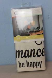 lot 90 image: NEW - RoomMates 5 in. x 11.5 in. Family Quote Peel and Stick Wall Decal