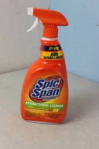 lot 129 image: NEW - Spic and Span 32 oz. SNS All Purpose Cleaner Disinfectant Spray Fresh Citrus