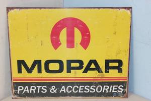 lot 645 image: NEW - Metal Sign Wall Art 16 x 12 Factory Sealed
