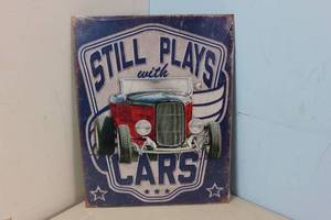 lot 649 image: NEW - Metal Sign Wall Art 16 x 12 Factory Sealed