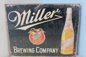 lot 659 image: NEW - Metal Sign Wall Art 16 x 12 Factory Sealed