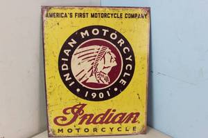 lot 686 image: NEW - Metal Sign Wall Art 16 x 12 Factory Sealed