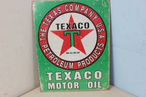 lot 694 image: NEW - Metal Sign Wall Art 16 x 12 Factory Sealed