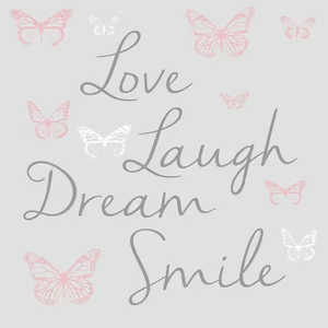 lot 85 image: NEW - RoomMates York Wallcoverings 5 in. x 11.5 in. Butterfly Dream with 3D Butterflies 21-Piece Peel and Stick Wall Decal 034878243498 MSRP $24.98