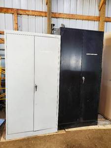 Two Metal Cabinets