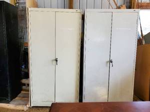 Two Metal Cabinets