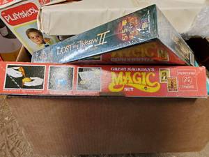 Collection Of Kids Toys And Games