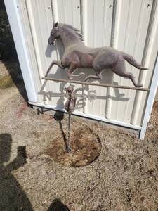 Metal Horse Weathervane