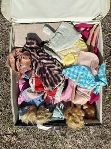 Collection Of Old Barbie Dolls