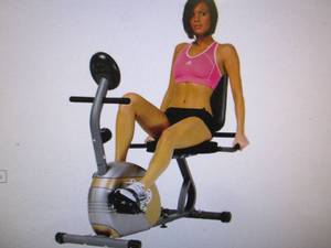 Marcy Recumbent Exercise Bike open ...