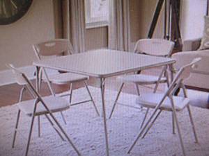 COSCO 5-Pc. Folding Table and Chair...
