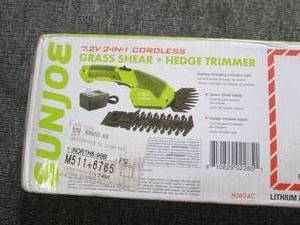 Sun Joe Cordless 2-in-1 Grass Shear...