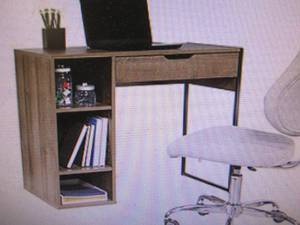 OSP Home Furnishings Ravel Desk ope...