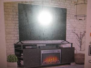 Ameriwood Home Jude Fireplace 65 T...