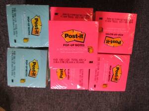 lot of 13 packages of 100 pop up po...