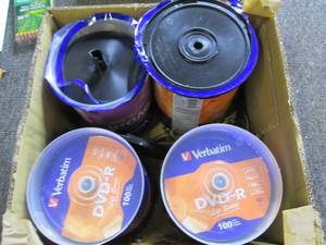 4 packages of verbatim dvd - R dvds...