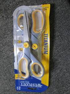 2 pack of westcott titanium scissor...