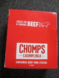 CHOMPS MINI Grass Fed Beef Jerky Me...