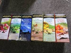 case of 6 packages of bigelow herba...