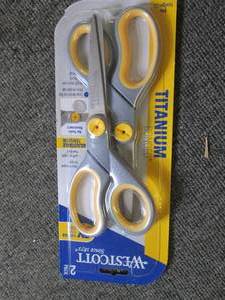 2 pack of westcott titanium scissor...