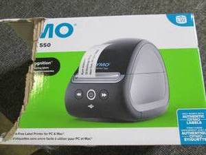 dymo labelwriter 550 open box ...