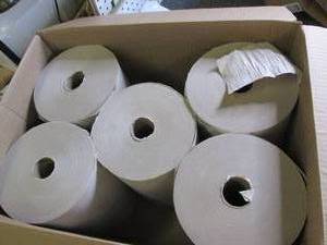 5 rolls of paper towels ...