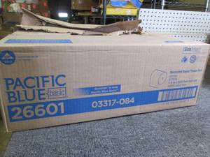 case of pacific blue paper towel ro...