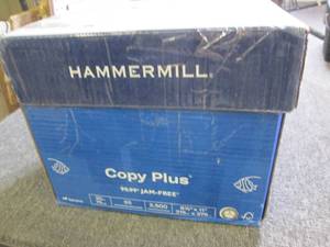 case of hammermill copy plus printe...