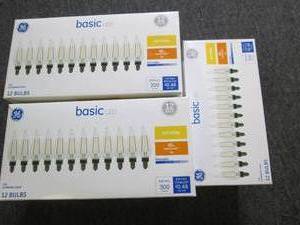 8 packages of overstock basic LED l...