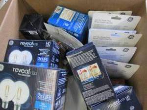 box of LED lights ...