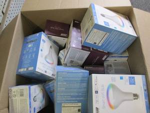 box of smart wifi bulbs ...