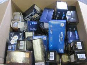 box of LED lights...