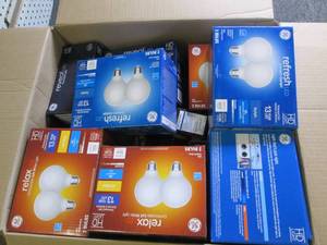 box of LED lights...