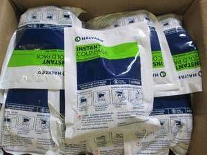 case of 24 instant cold packs...