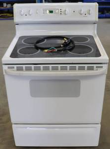 Hot Point Glass Top Range RB787W C4WW
