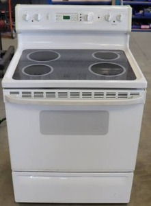 Hot Point Glass Top Range RB787W C4WW