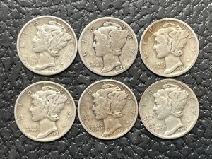 Mercury Silver Dimes