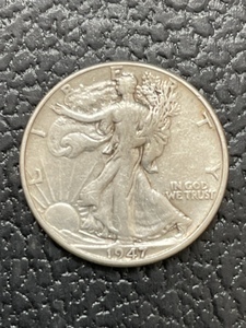 1947 Walking Liberty Half Dollar