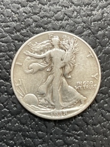 1938 Walking Liberty Half Dollar