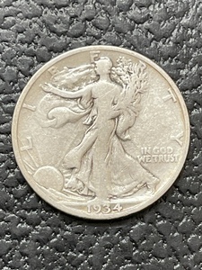 1934-S Walking Liberty Half Dollar