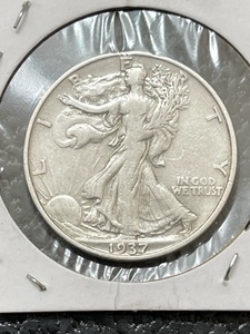 1937-S Walking Liberty Half Dollar