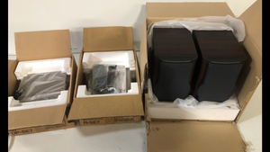 lot 41 image: Kenwood Near Field Hi-Quality Sound Speaker System