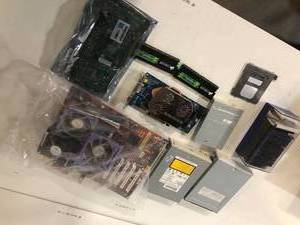 lot 44 image: Assorted computer parts and more