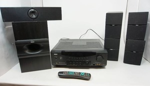 lot 1 image: RCA Digital Sound Processor Home Theater AV Surround Sound Receiver rt2580