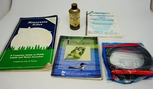 lot 33 image: Minnesota Atlas, Fishing Guide Etc.