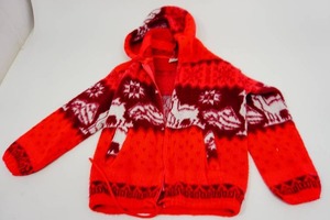 lot 37 image: Childs Wool Hooded Sweater