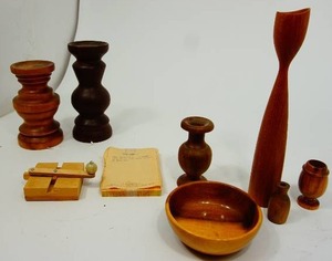 lot 47 image: Collection of Wood Home DeCor...